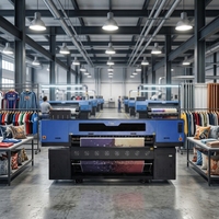 Máquina de Sublimación con 8 Cabezales de Impresión, Impresora de Sublimación de Tinta de Alta Velocidad 3200/A1 para Camisetas Deportivas