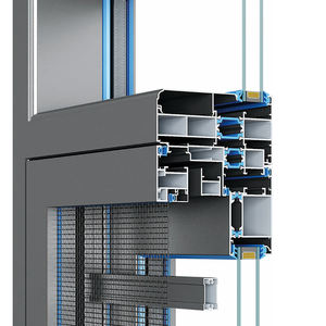 Jendela profil Casement aluminium kustom jendela Aloi aluminium jembatan rusak kualitas tinggi untuk jendela dan profil pintu - Product Image 2