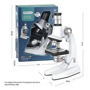 Juguetes de experimento biológico magnificado 1200x de alta definición, juego de juguetes educativos para niños para estudiantes de primaria y <span class=keywords><strong>secundaria</strong></span> - Product Image 4