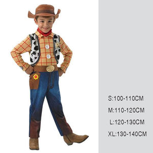 Mono Infantil, <span class=keywords><strong>Disfraz</strong></span> de Halloween de Personaje de Dibujos Animados de <span class=keywords><strong>Woody</strong></span> en Mezclilla - Product Image 4