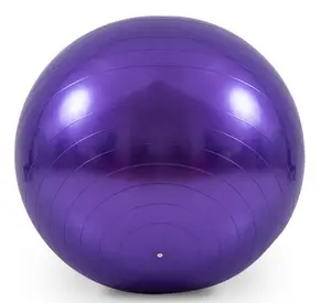 Colorful Big Exercise PVC Yoga Balls customer printed yoga ball with yoga ball pump for fitness