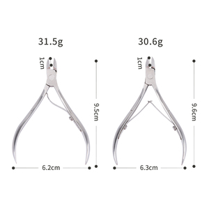 Fabrika fiyat tırnak makası paslanmaz çelik tırnak makası kesici makas pedikür manikür aracı parmaklar için - Product Image 6