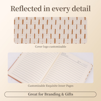Coffret Cadeau d'Affaires Personnalisé : Carnet en Cuir Assemblé avec Stylo et Tasse à Café – Souvenir d'Entreprise