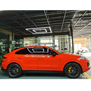 Piezas de carrocería para coche, kit de carrocería para <span class=keywords><strong>Porsche</strong></span> <span class=keywords><strong>Cayenne</strong></span> coupe <span class=keywords><strong>2020</strong></span> modificado a Turbo coupe con rejilla de parachoques delantero y trasero - Product Image 4