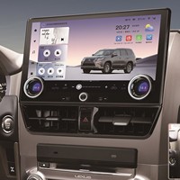Reproductor de DVD para Auto de 13.1 Pulgadas, Radio Android con Pantalla Táctil, Navegación GPS, Carplay para Lexus GX460
