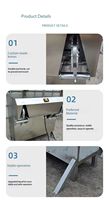 Machine automatique de décorticage/dépelliculage de noix de coco 1100W 300-500 pièces/h pour usage agricole, neuve