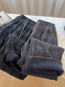 กางเกงวอร์มลำลองสำหรับผู้ชายพิมพ์ลายกราฟฟิตี้ผ้าฝ้ายเทอร์รี่พิมพ์ลาย - Product Image 2