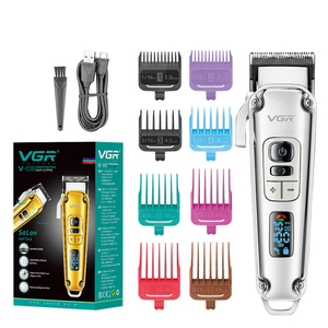 VGR V-006 Cortadora de Pelo Profesional Inalámbrica para Salón, Máquina de Cortar Pelo para Hombres, Recortadora de Barba, Afeitadora - Product Image 3