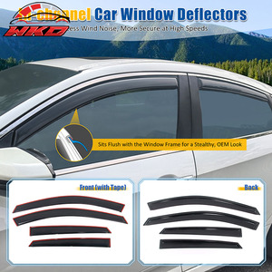For Chevrolet Impala 14-20 <b>Window</b> Visors Acrylic In-Channel Rain <b>Shade</b> 4PCS Set - Product Image 2