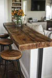 Precio barato, recién llegado, bonito taburete de bar alto de madera maciza para restaurante de interior clásico, silla de comedor - Product Image 5