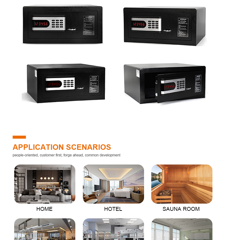 Document Personal Safe Home Hotel Office Safe Digital Electric Safe Box With Keypad Override Keys
