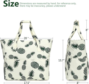 Bolsa personalizada impermeable a prueba de arena para mujer, bolso de lona con logotipo impreso, bolsa de piscina con cremallera, bolsa de playa de viaje para gimnasio y comestibles con mojado <span class=keywords><strong>Po</strong></span> - Product Image 5