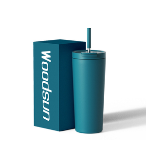 Leisure Style Sustainable 18oz 24oz 30oz Portable Stainless Steel Vacuum Insulated Tumbler With Lid - Product Image 1