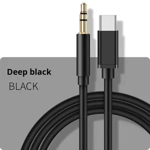 Adaptador de Audio Tipo <span class=keywords><strong>C</strong></span> a Conector Auxiliar de 3.5 mm, Cable Auxiliar <span class=keywords><strong>USB</strong></span> <span class=keywords><strong>C</strong></span> para Automóvil, Cable Auxiliar para Auriculares y Altavoces, Adaptador de Conector para Auriculares - Product Image 5