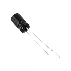 Distribuidor Autorizado URZ1HR33MDD1TA Condensador de Aluminio 0.33uF 20% 50V Radial de Montaje a Orificio 0.33 uF - Product Image 1