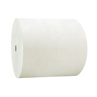 Papier spécial en pâte de bois vierge pour gobelets, imprimé offset, enduit PE simple face imperméable, matière première pour gobelets