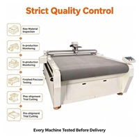 Machine de découpe à couteau oscillant CNC 1325 pour la découpe de mousse et de cuir CNC
