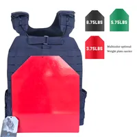 Waterdichte Gewicht Vest Met Plaat Training Vest Fitness Plate Carrier Voor Gym Cross Fit Gewicht Vest