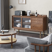 Prix d'usine OEM ODM Buffet Buffet Armoire avec Tiroir Rangement Cuisine Étagères Réglables Placard en Bois pour Salle à Manger