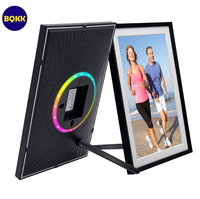 Calendario Digital Inteligente WiFi de 15.6 Pulgadas con Pantalla Táctil Full HD, Tablero Familiar Montado en la Pared, Organizador de Tareas, Planificador de Comidas, Pantalla de Horarios