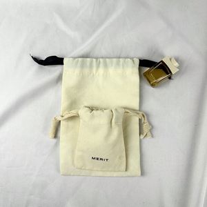 Promotional Wholesale 100%Organic Cotton Muslin Bag Customized Mini Canvas <b>Drawstring</b> Dust Bag Natural Cotton Gift Jewelry <b>Pouch</b> - Product Image 4