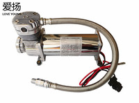 Compresseur pour klaxon d'air avec réservoir de 8l, pompe modifiée de 30 cm, gonfleur de Suspension