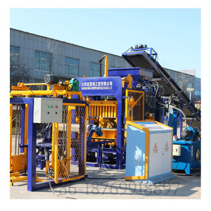 QT4-15 hoàn toàn tự động Khóa liên động khối rỗng làm cho dây chuyền sản xuất gạch hiệu quả - Product Image 5