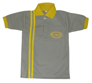 Latest Design Collar Tshirt for Boys Best Quality Cotton Soft Comfortable Vest School Uniform Wear Dress Jersey for Boys Wear