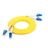 Câble de raccordement à fibre optique monomode SC/UPC-SC/UPC personnalisé en usine, connecteurs LC/SC/FC/ST, longueurs 1m/2m/3m, gaine LSZH, G652D/G657A1