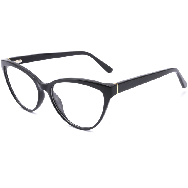 G9-36000 Manufacture Wholesale New Design Style Cat Eye Designer Optical Eyeglasses Acetate Frame Glasses for Men and Women