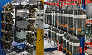 Réservoir PCP AndGenius 0,36L 0,5L 0,7L avec certification CE, réservoir d'<span class=keywords><strong>air</strong></span> en fibre de carbone 300 bar, petit cylindre composite pour paintball et sports - Product Image 6