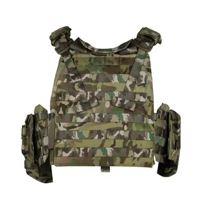 plastic double Customized Molle magazine pouch quick release fashion chest rig bag bandolier tactical vest