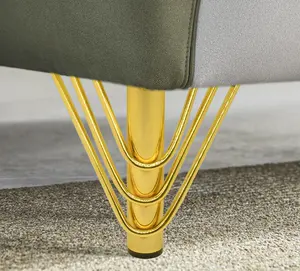 Chinesischer Großhandel Custom Golden Sofa Füße Metalls chrank Möbel Bein