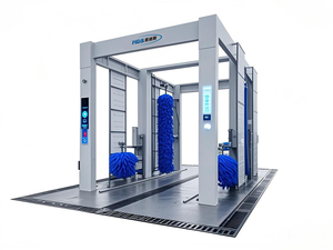 핫 세일 채널 버스 세차기 급행 모드 교통량이 많은 차고를위한 3 분 빠른 세척 - Product Image 2