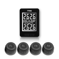 Sensores externos inalámbricos Smart TPMS para Toyota y para Honda Cars Sistema de monitoreo de presión de neumáticos Premium