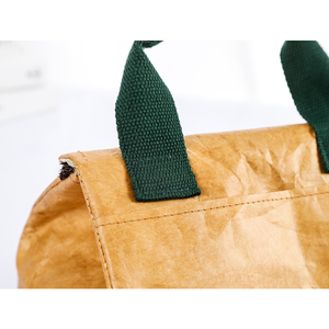 Sac fourre-tout thermique lavable <span class=keywords><strong>2023</strong></span> Offres Spéciales marron durable 20L avec doublure Tyvek sac à lunch isolé haute capacité - Product Image 2