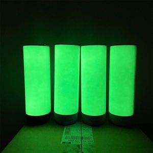 Latest 20Oz Sublimation Glow in Dark Music <b>Vacuum</b> Insulated Speaker Stainless Steel Straight Tumbler Lids With Straws - Product Image 4