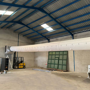 Retardante de llama Personalizado Calcetín de aire sin corrientes Conducto textil Ventilación Tela ignífuga Conducto de aire para almacén - Product Image 6