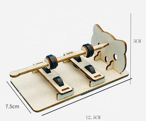 Stylo à suspension magnétique en bois pour élèves du primaire (5-7 ans) – Modèle expérimental scientifique physique unisexe à faire soi-même - Product Image 3