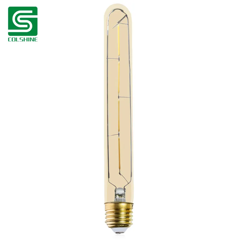 Bombilla de tubo LED de 4 vatios, filamento decorativo, Vintage, Edison