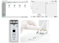   Spectrophotomètre UV-Vis à excitation par fluorescence pour microvolumes 200-800 nm, spectromètres pour microvolumes pour hôpitaux