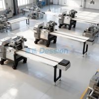 Volledig automatische dadel-slangenpouch verpakkingsmachine voor enkelvoudige verpakkingen, vul- en verzegelmachine voor fruit, lederen pouches en energierijke repen