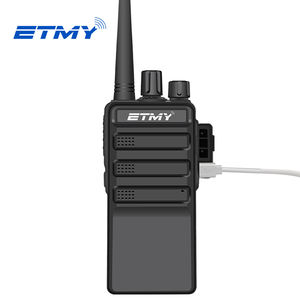 Radios portables sans fil ETMY ET-99 avec haut-parleur et microphone Talkie-walkie VHF - Product Image 1