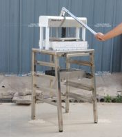 Machine à pâte automatique haute performance 220V pour pains à burger, pains grillés et rouleaux de printemps, avec diviseur de pâte intégré