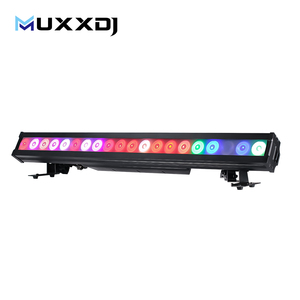 Muxxdj ánh sáng sân khấu IP65 không thấm nước 20x30W RGBW dẫn tường máy giặt ánh sáng DMX chuyên nghiệp DJ đèn cho đám cưới - Product Image 1