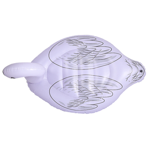 Lit et matelas gonflables en PVC en forme de cygne sur mesure, flotteurs aquatiques pour piscines et lagunes - Product Image 6