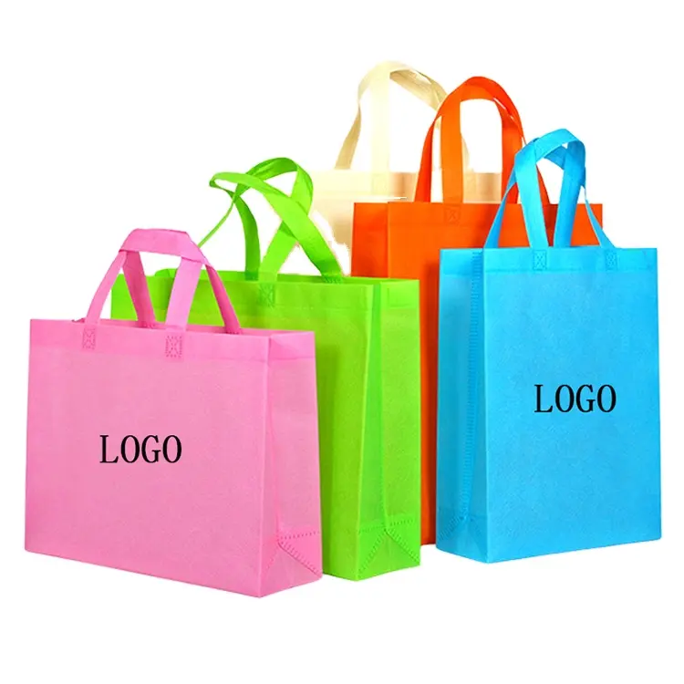 Customised printed tnt rpet non woven fabric cloth carry shopping bag Ultrasonic rpet non-woven bags