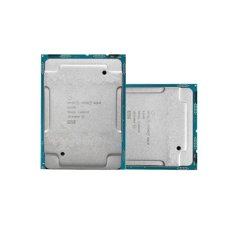 Processador cpu 6246r 3.4ghz 16-core, processador de computador cpu srgzl 16-core 205w para intel xeon