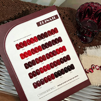 Kit de vernis à ongles gel mat et brillant, nuancier de couleurs unies opaques, 120 teintes, vernis gel UV à retirer par trempage pour studio de nail art