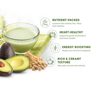 Thức ăn chay OEM ngay lập tức Bơ Sữa đồ uống bổ dưỡng cải thiện tiêu hóa và vẻ đẹp sức khỏe - Product Image 2